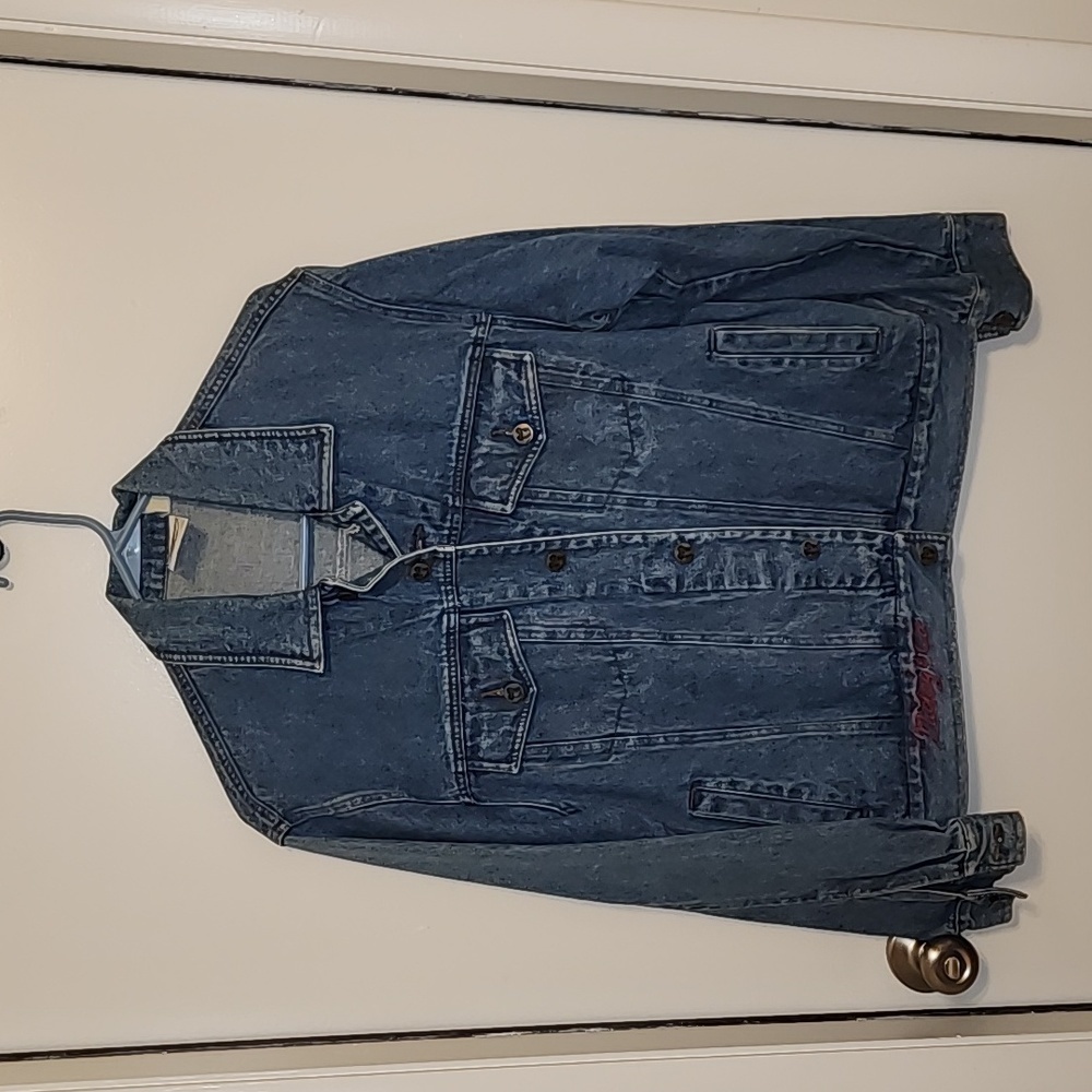 RARE Vintage Original Disney Mickie &Co Blue Jean Jacket Size Med